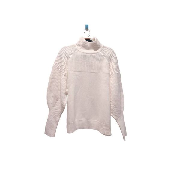 LOULOU STUDIO Tapia Wool Cashmere Sweater in cream Large - Picture 7 of 10